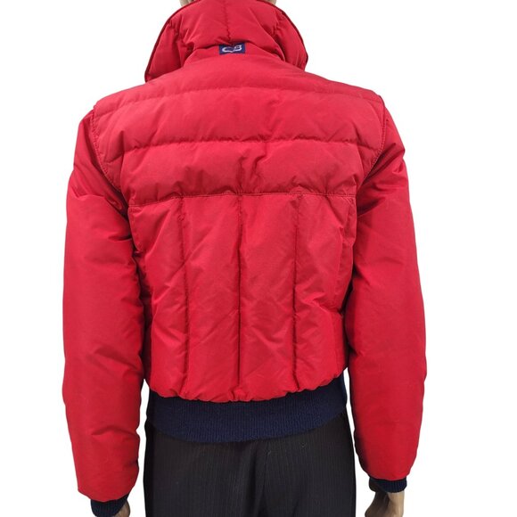 CB Sports 1984 Red Down Puffer Jacket Boy's Size Large - Picture 3 of 13
